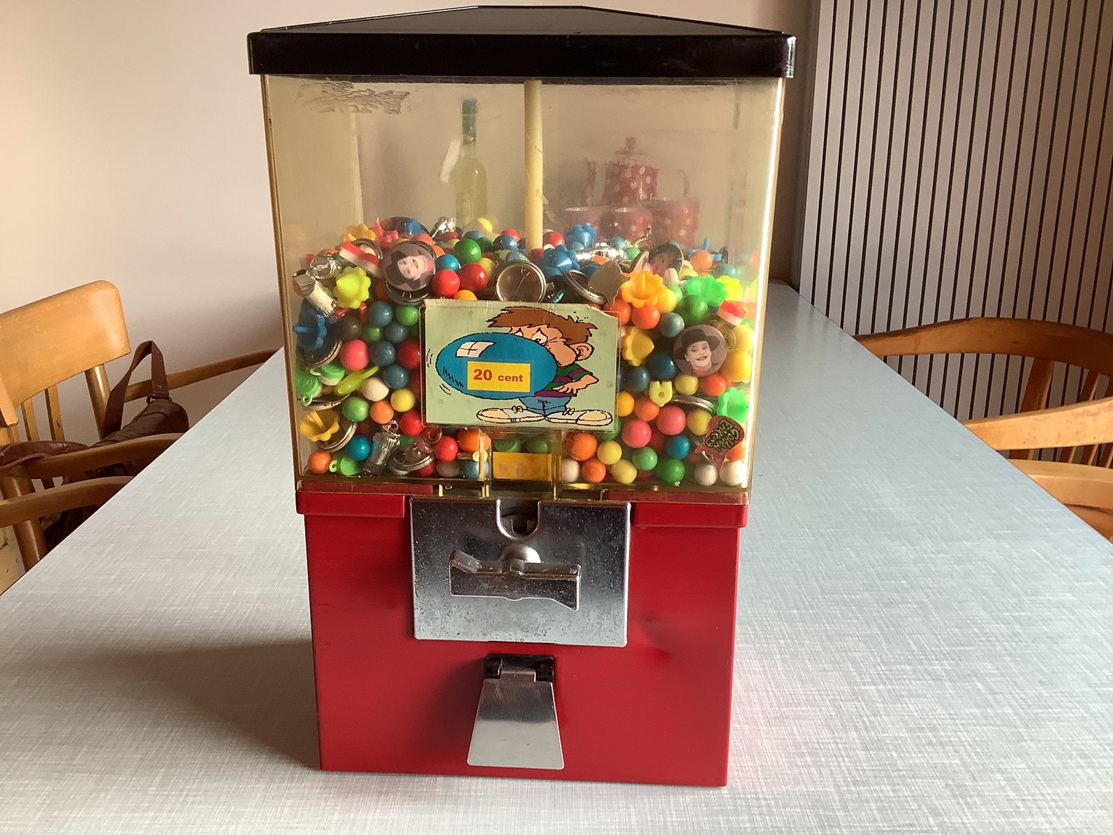 Kauwgomballen automaat/ kauwgom automaat, Ophalen, Gebruikt