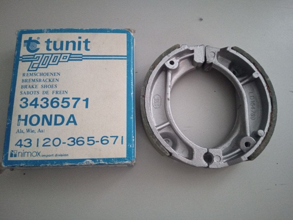 Tunit 2000 Remsegmenten remschoenen Honda CB50J XL50 MB50, Ophalen of Verzenden, Carburateur, Overige merken