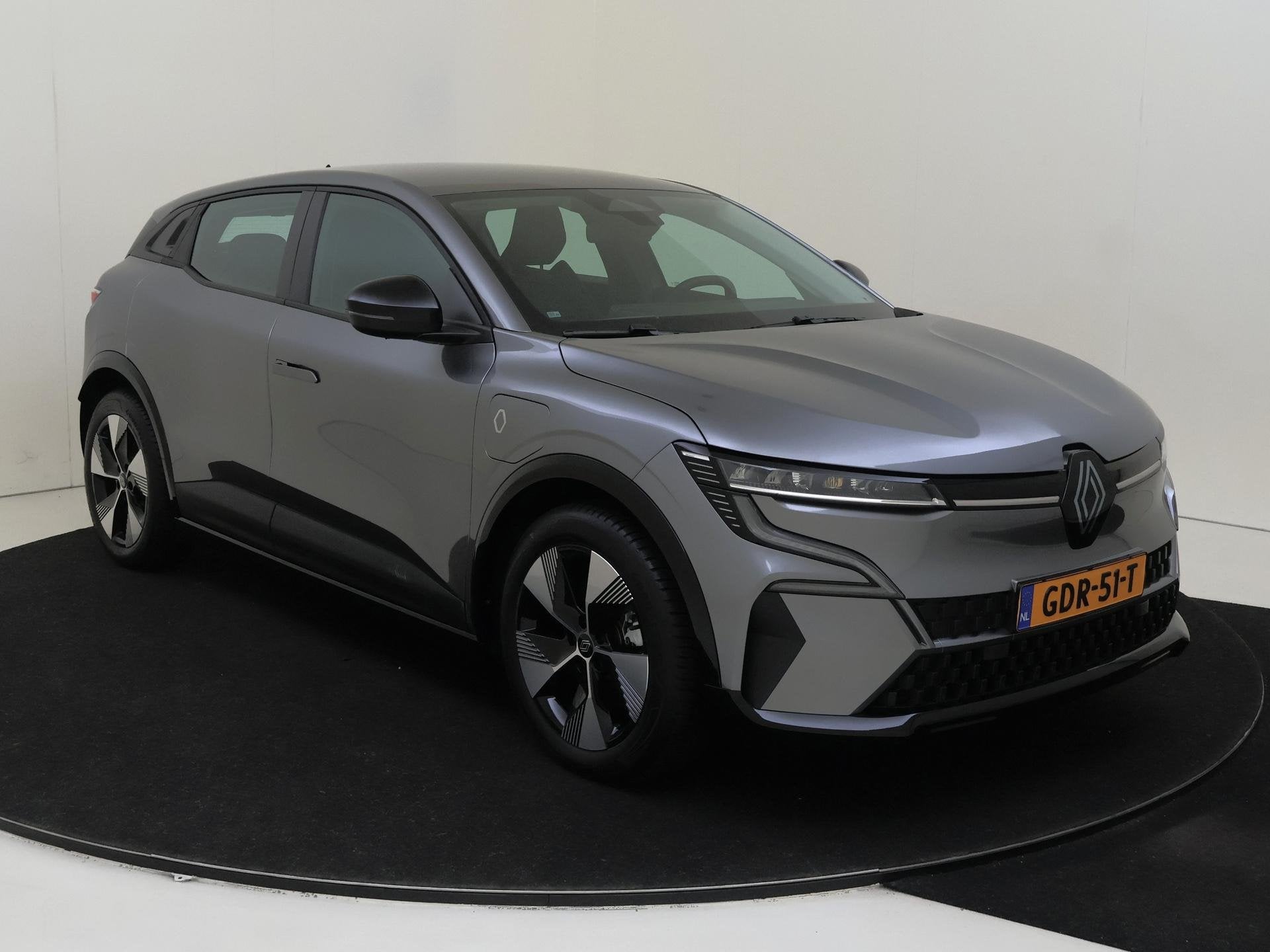Renault Megane E-Tech EV60 220 Optimum Charge Equilibre | Ac, Auto's, Dealer onderhouden, Stof, 1611 kg, Parkeersensor