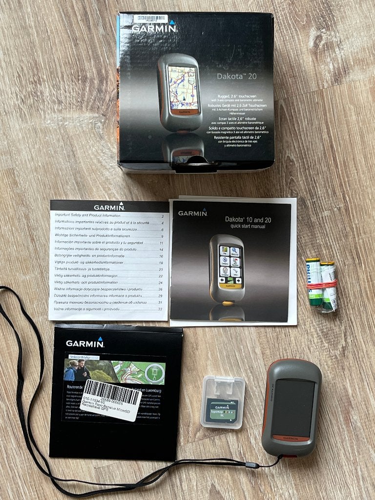 Garmin Dakota 20 Geocaching, Ophalen of Verzenden, Zo goed als nieuw, Navigatie of Gps