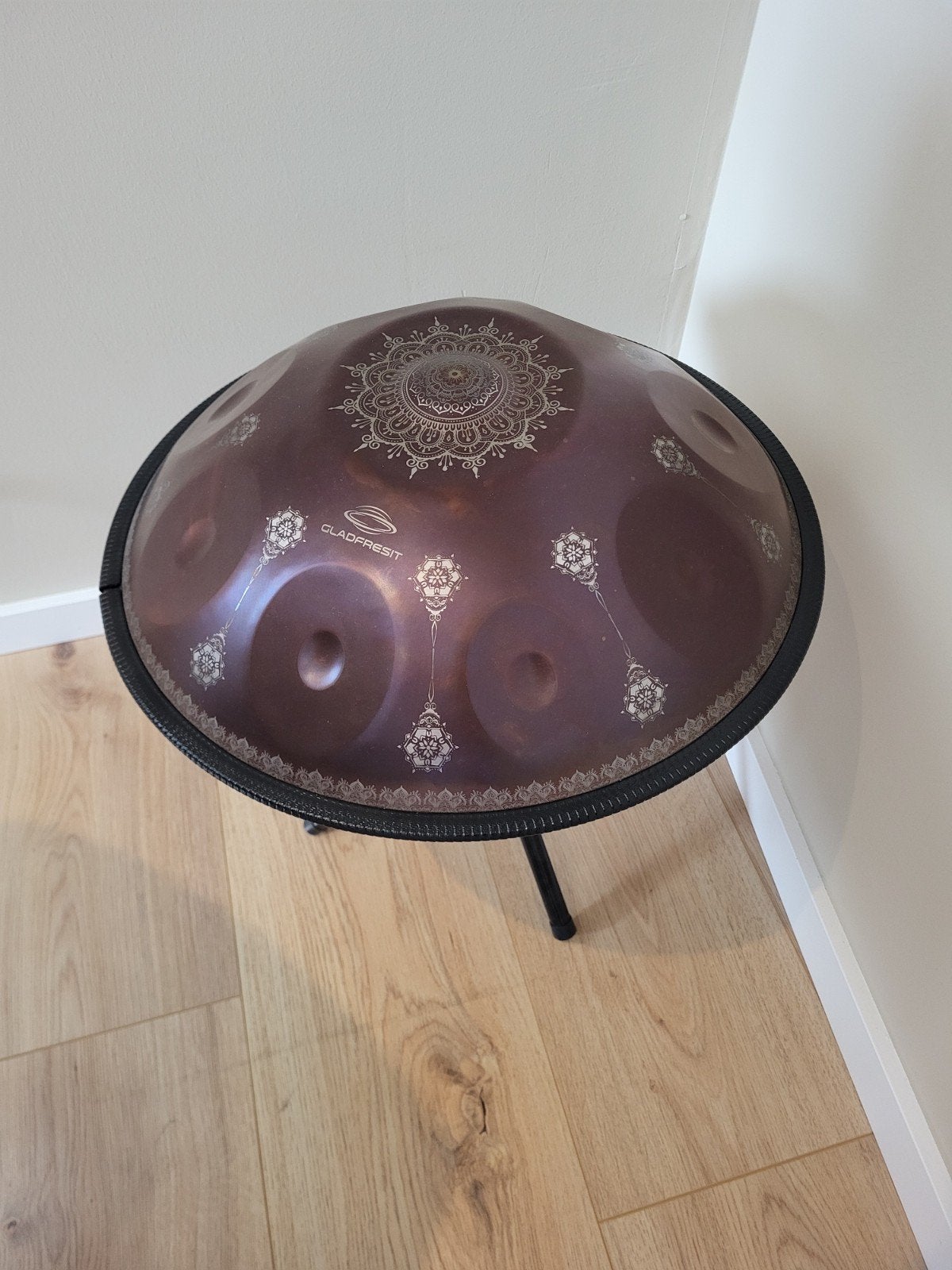 handpan, Ophalen, Zo goed als nieuw, Melodische percussie