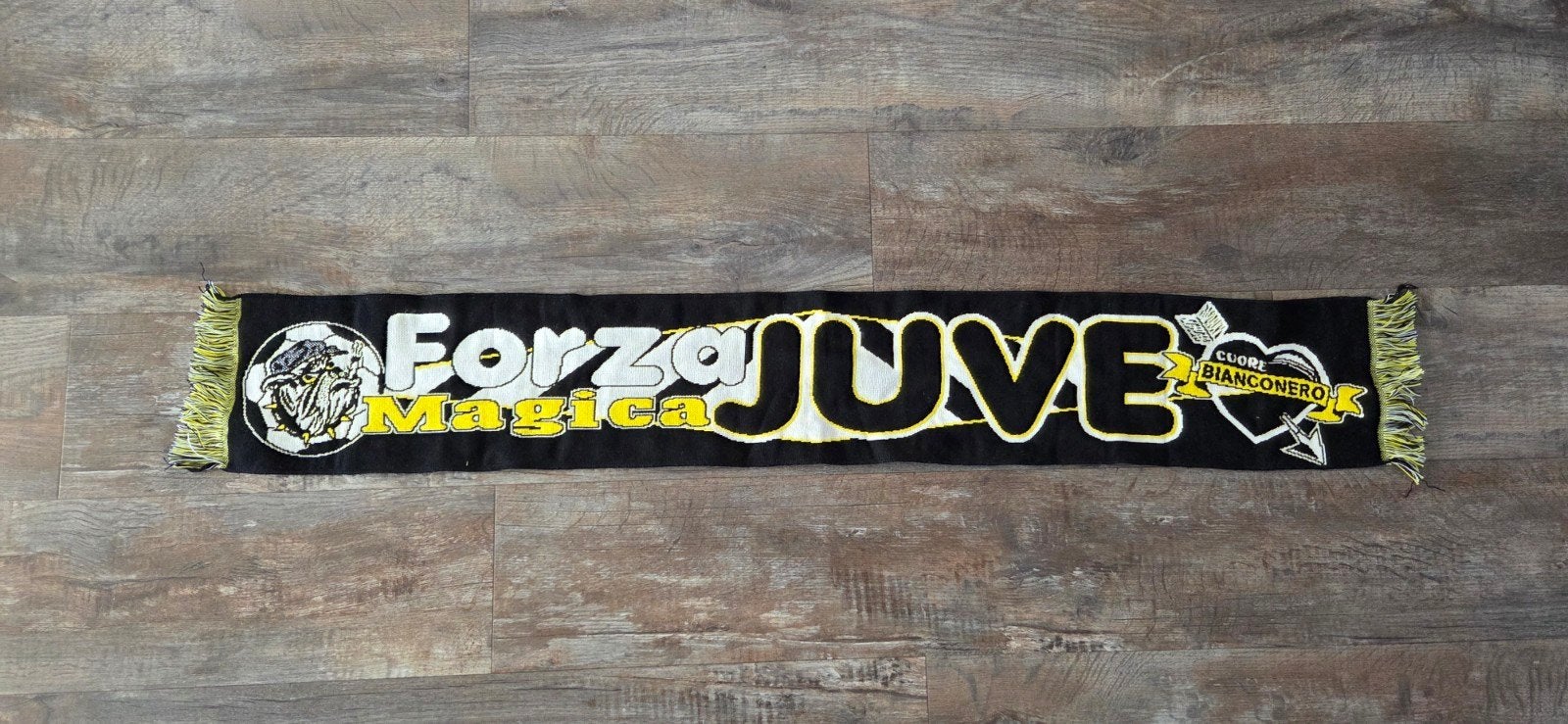 Sjaal Juventus, Verzamelen, Ophalen of Verzenden, Zo goed als nieuw, Buitenlandse clubs, Vaantje of Sjaal