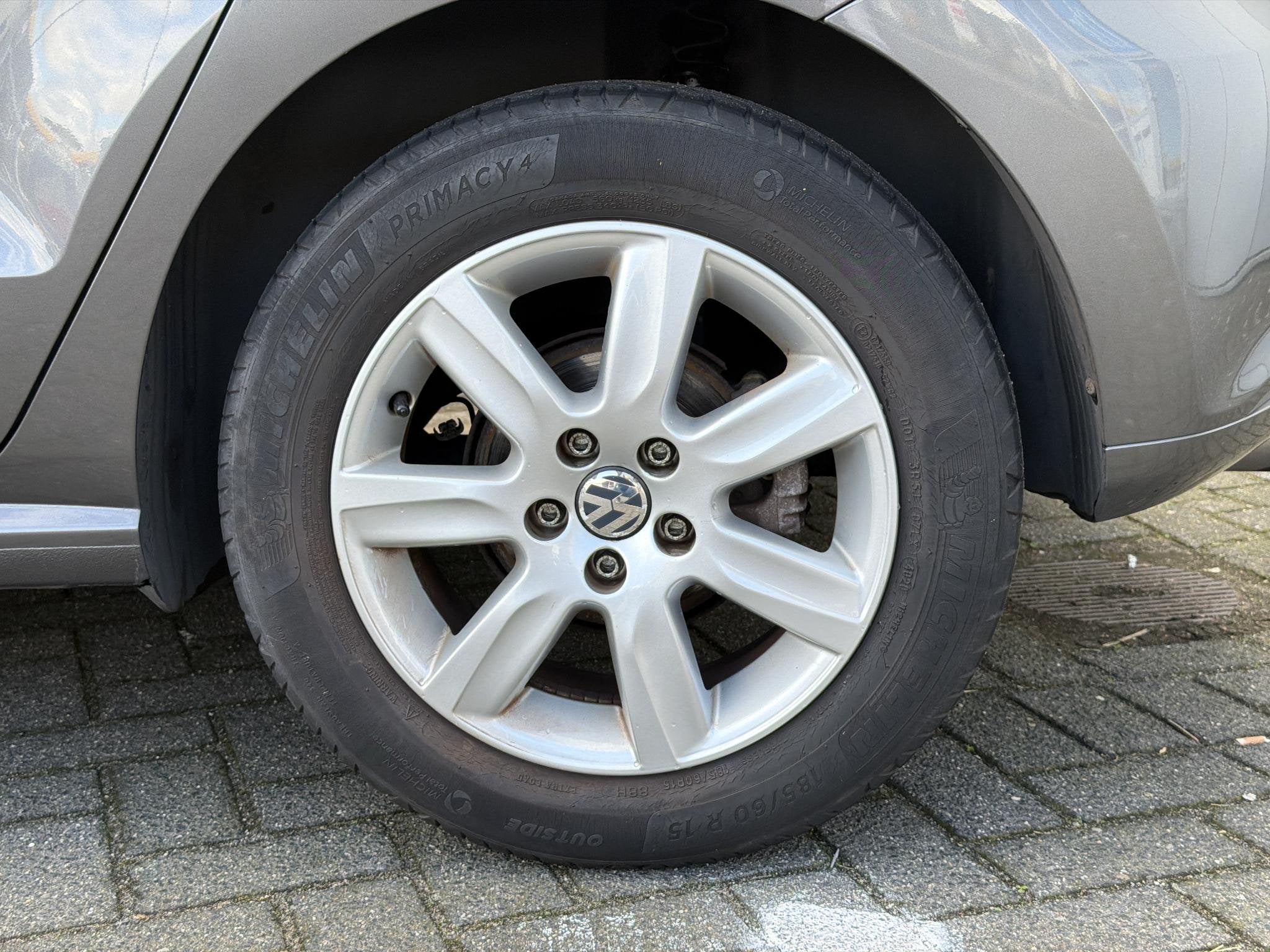 Volkswagen Polo 1.2 TSI Highline, Voorwielaandrijving, Euro 5, Stof, Zwart