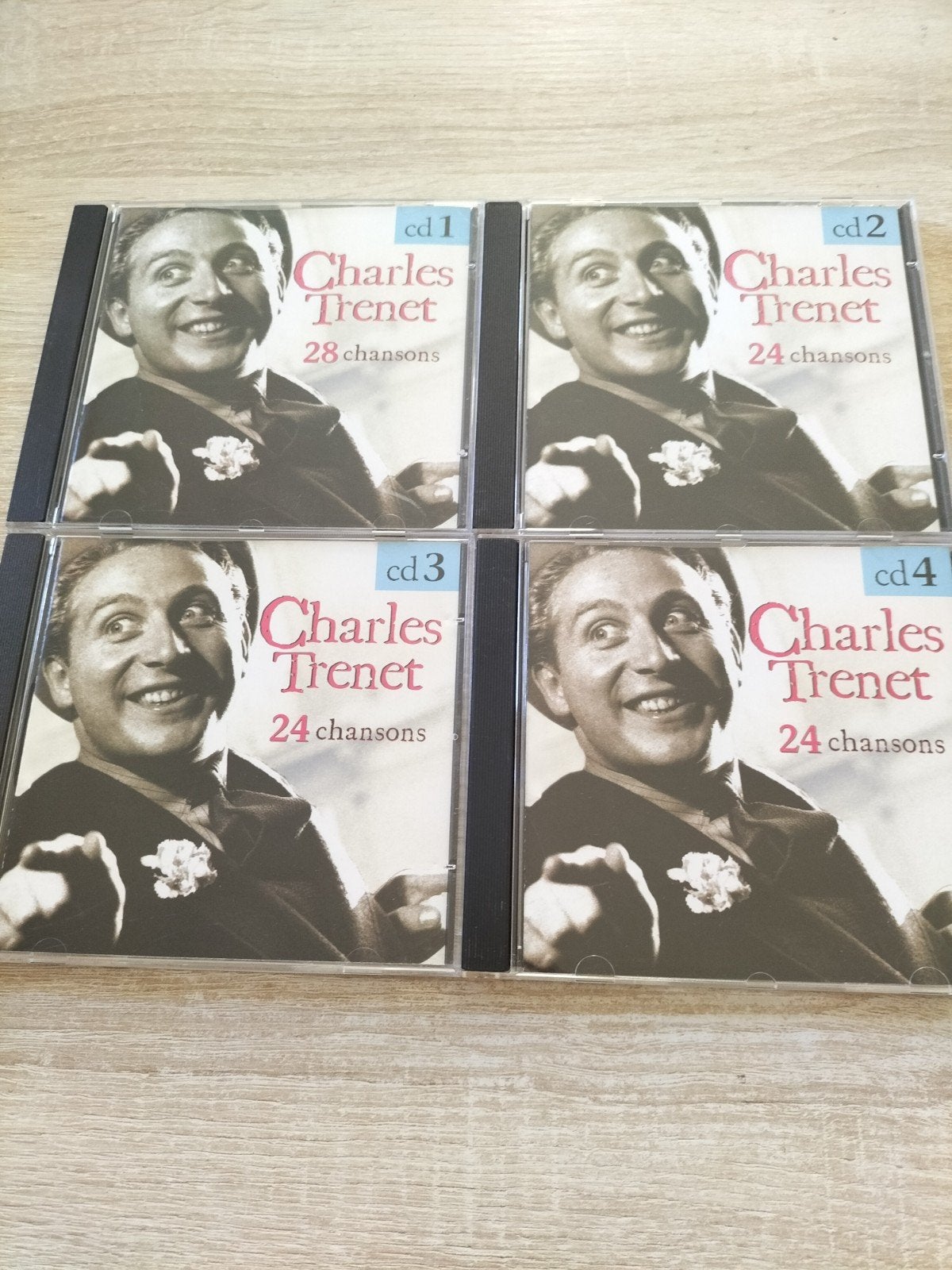 Charles trenet - 100 chansons 4 cd set, Ophalen of Verzenden