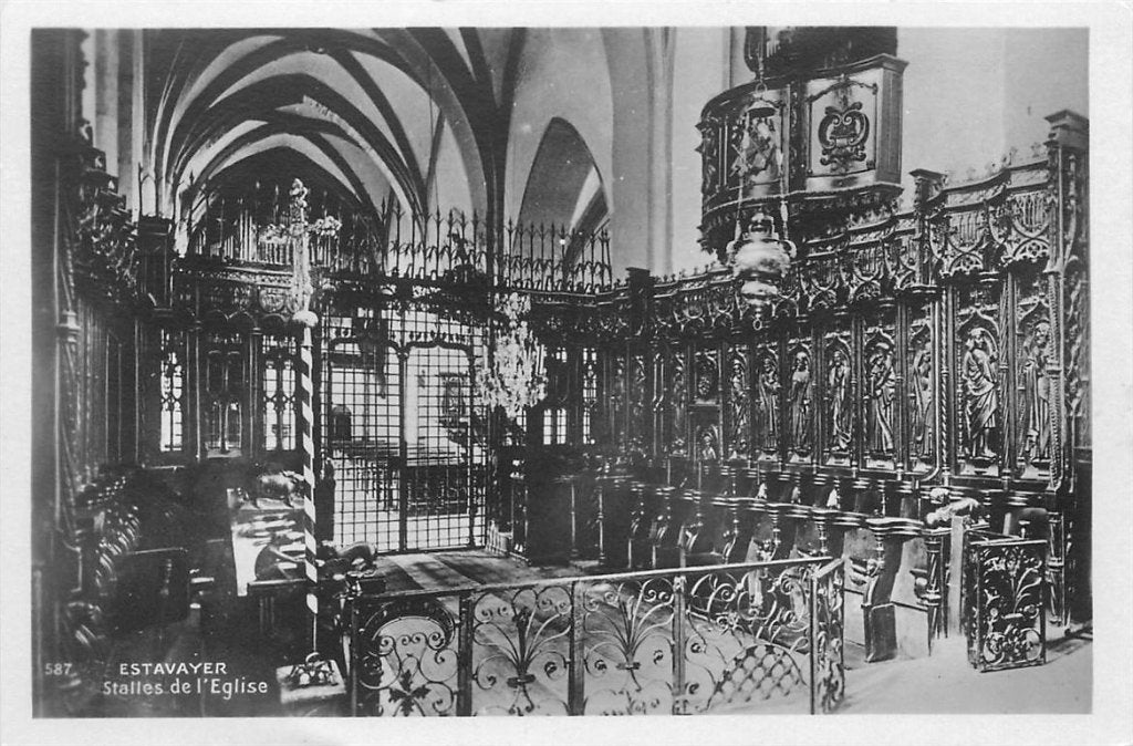701-479-007 Estavayer, Ophalen of Verzenden, Voor 1920, Overig Europa
