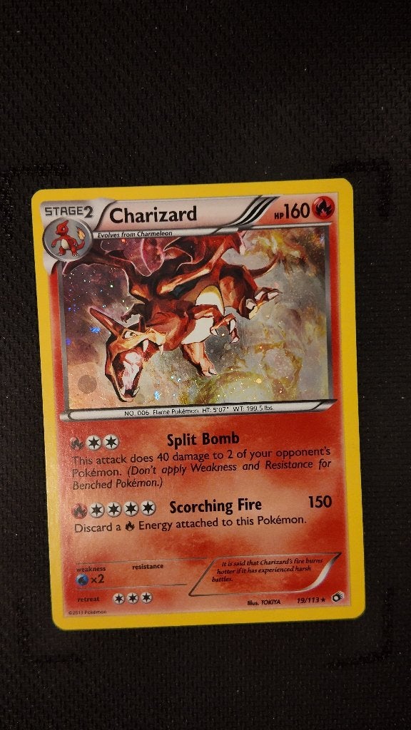 Charizard 19 Legendary Treasures | Pokemon kaart, Ophalen, Zo goed als nieuw, Losse kaart, Foil