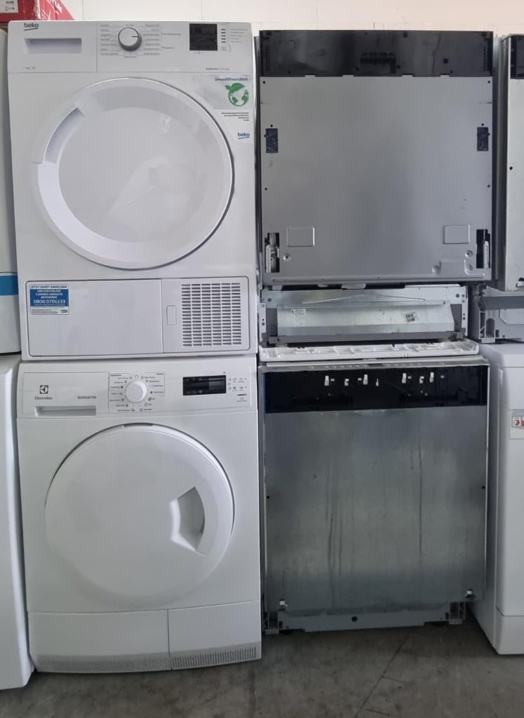 Partij witgoed, 8 tot 10 kg, Ophalen, Refurbished, Minder dan 85 cm