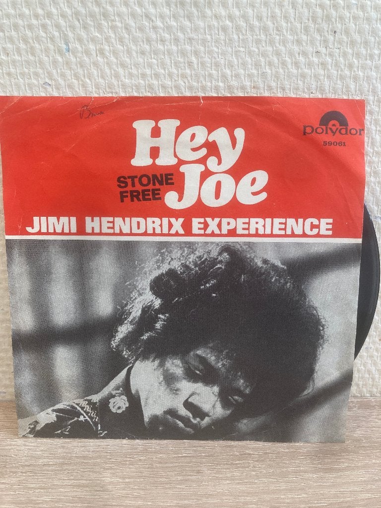 Jimi Hendrix hey Joe stone free Norway single, Cd's en Dvd's, Vinyl Singles, Ophalen of Verzenden, Gebruikt, 7 inch, Pop