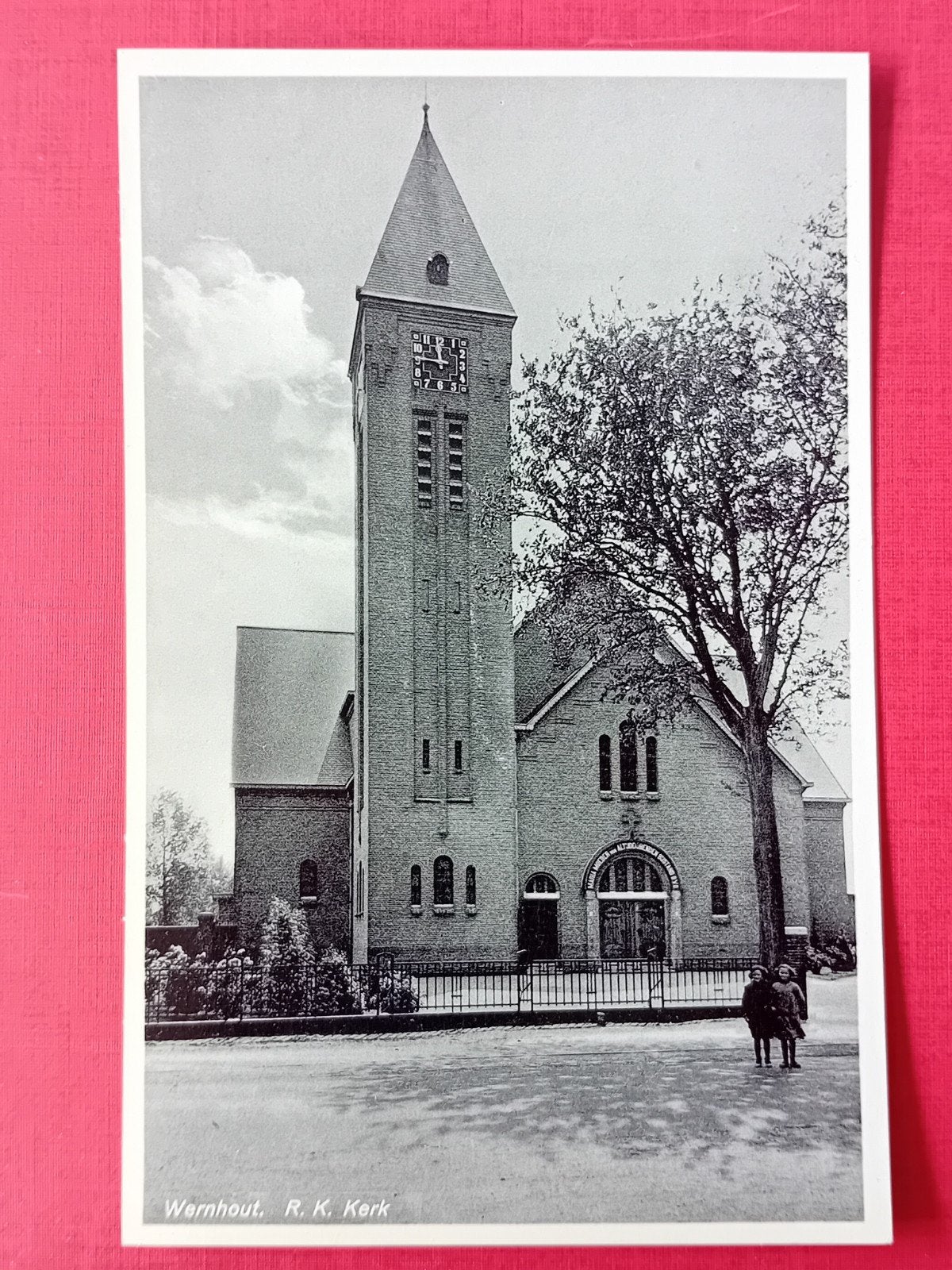 Ansichtkaart Wernhout, Verzamelen, Ophalen of Verzenden