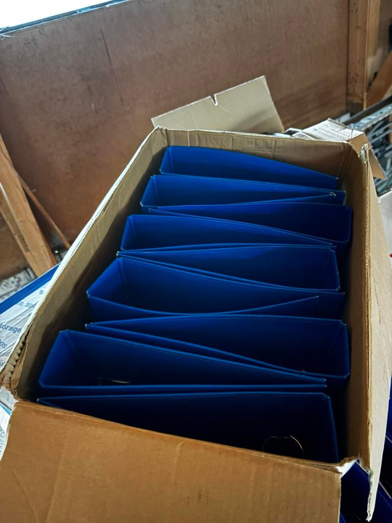 Gratis 60 blauwe ordners Office Centre voor A4, Ophalen, Zo goed als nieuw