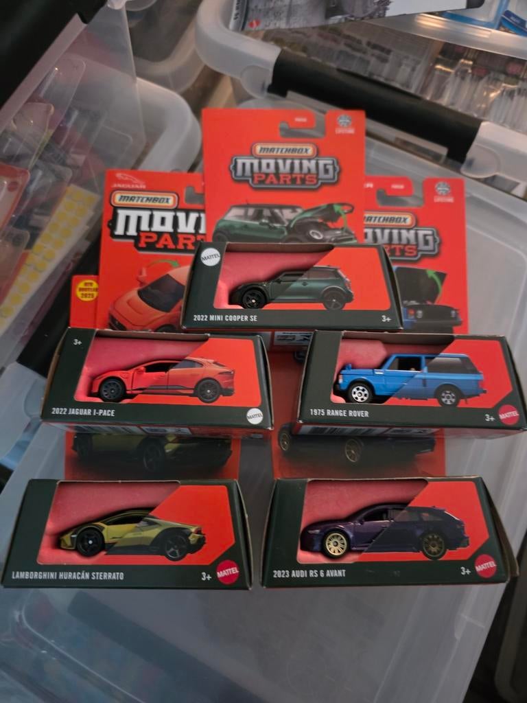 Matchbox Moving Parts Auto's - Diverse Modellen, Kinderen en Baby's, Speelgoed | Speelgoedvoertuigen, Matel, Onbekend, Nieuw, Ophalen of Verzenden