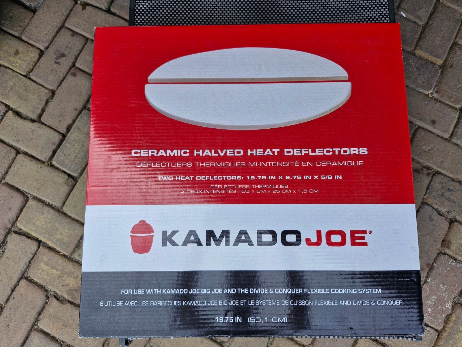 Kamado Joe Halved Heat Deflectors - Nieuw in doos, Ophalen, Nieuw, Kamado Joe