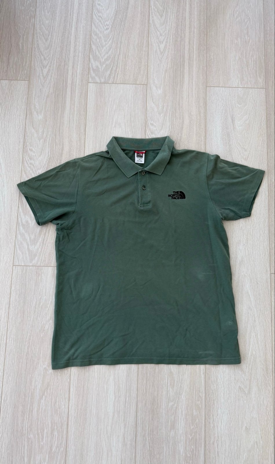 The North Face polo shirt - Maat M, Ophalen of Verzenden, Gedragen, Maat 48/50 (M), Groen