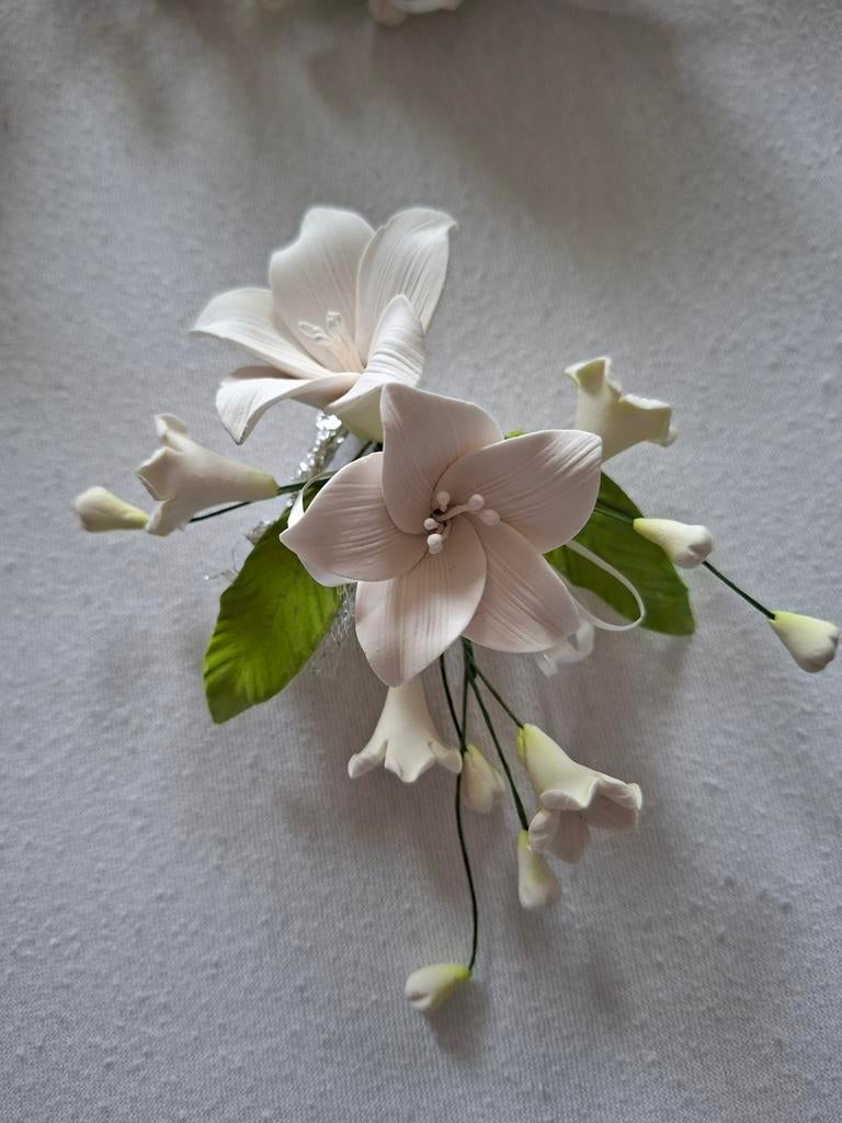 Suiker bloemen, Ophalen, Versiering
