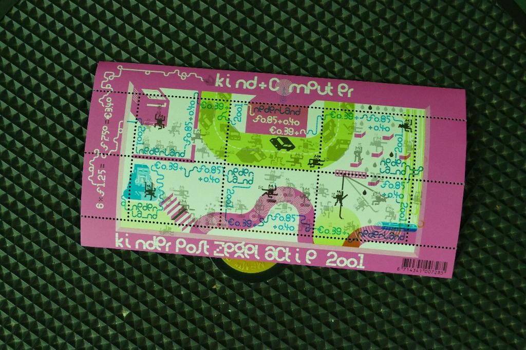 Kinderpostzegels 2001, Ophalen of Verzenden, Postfris, Overige thema's