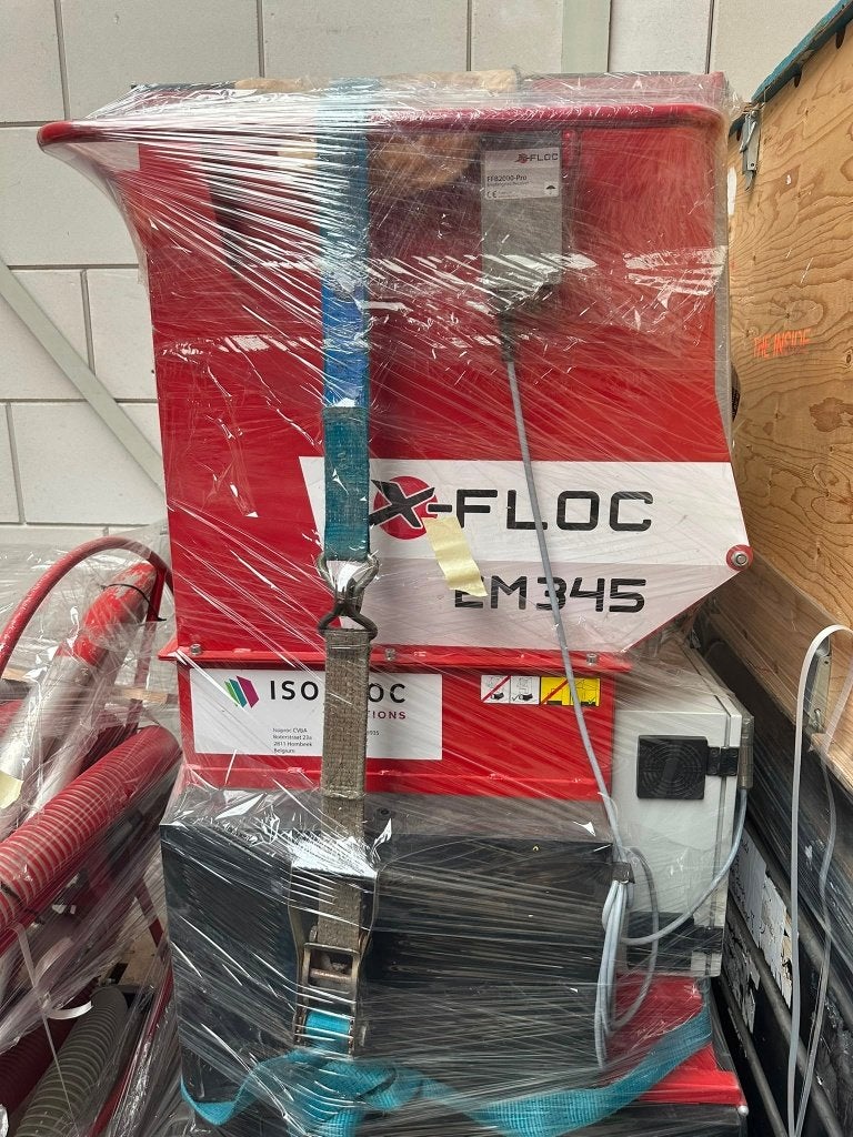 X-Floc EM345 Inspuit machine, Ophalen