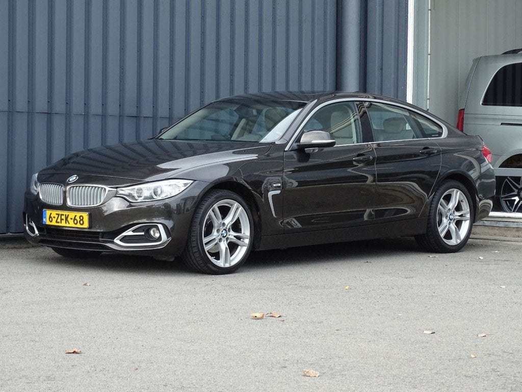BMW 4 Serie Gran Coupé 420i xDrive High Executive | Leder |, Auto's, BMW, Bedrijf, Te koop, 4-Serie Gran Coupé, 4x4, ABS, Airbags