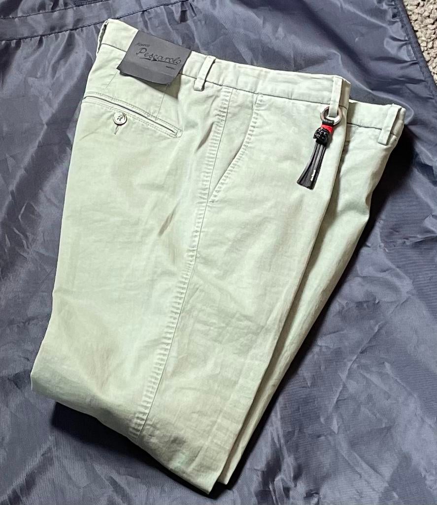 Nieuw Marco Pescarolo Nisida broek maat 48, Ophalen of Verzenden, Nieuw, Maat 48/50 (M), Groen