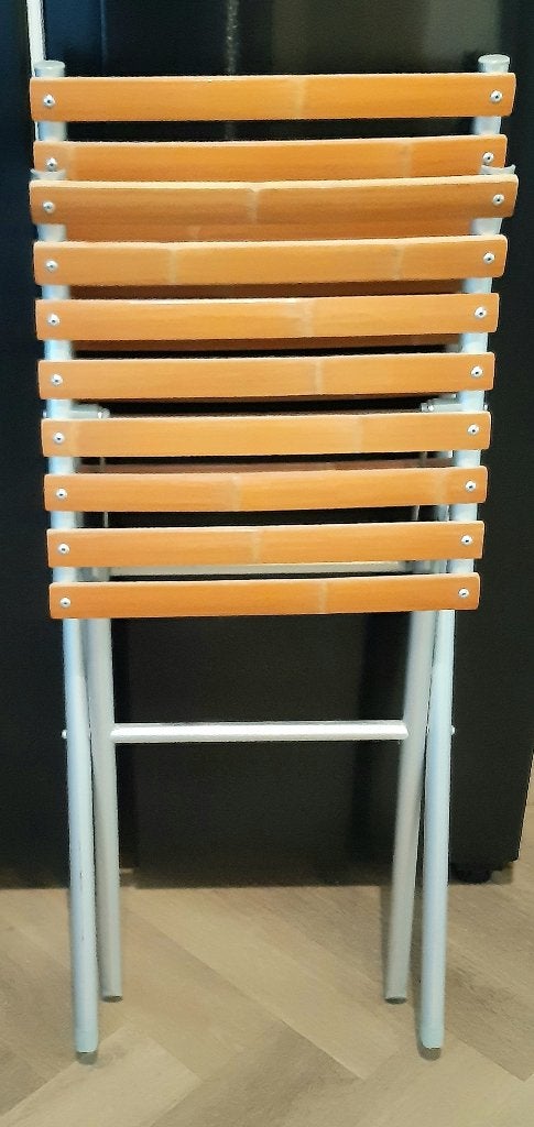 Stoel stevige inklapbare stoel, Huis en Inrichting, Ophalen, Gebruikt, Hout, Eén