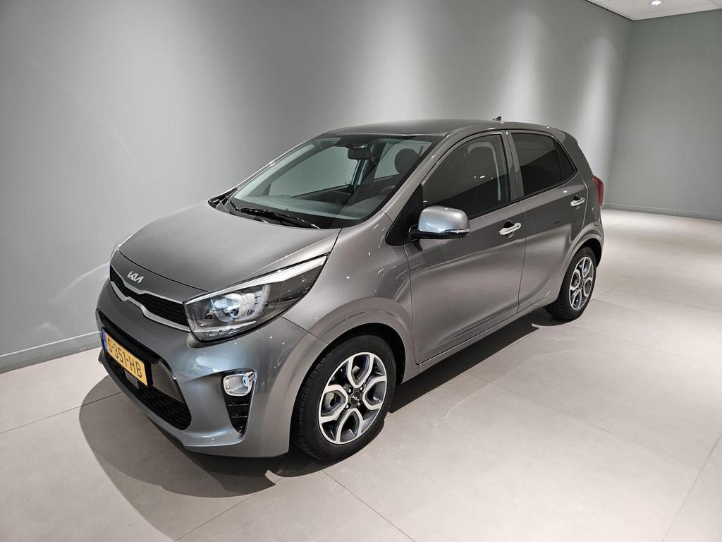 KIA Picanto 1.0 DPi 67pk 4-zits DynamicPlusLine Unieke km st, Auto's, Kia, Voorwielaandrijving, 12 maanden, Stof, Gebruikt