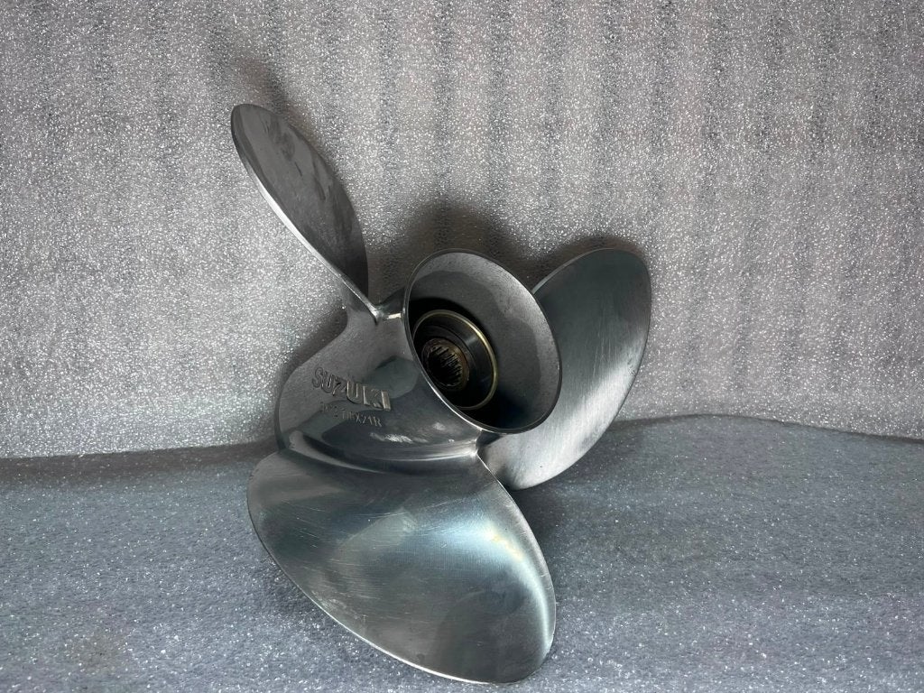 Suzuki RVS propeller 3X13 7/8x21R, ,, Ophalen of Verzenden, Motor en Techniek, ,