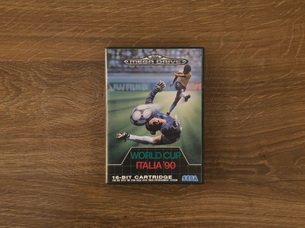 World Cup Italia 90 - Sega Mega Drive - CIB, Spelcomputers en Games, Ophalen, Gebruikt, 2 spelers, Eén computer