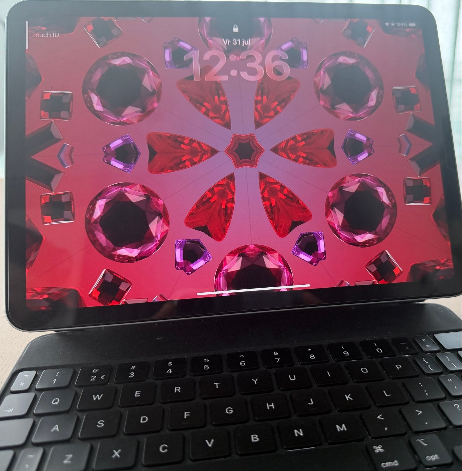 iPad Air 11 Inch (M2) met Magic Keyboard en Apple Pencil, Computers en Software, Apple iPads, Apple iPad Air, 11 inch, Ophalen of Verzenden
