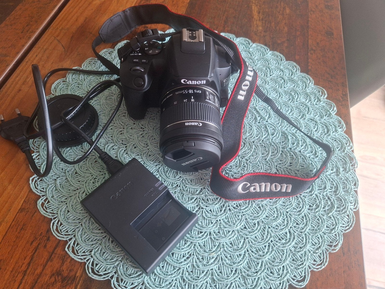 Nieuw Canon EOS 250D met lens 18-55mm  met toebehoren., Spiegelreflex, Canon, Nieuw, Ophalen of Verzenden