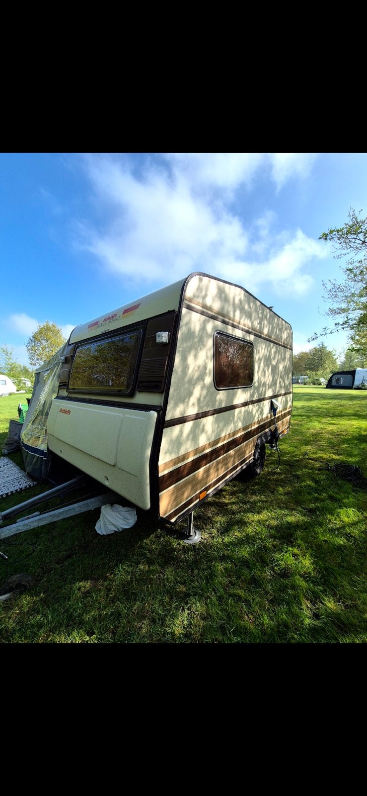Dethleffs caravan 88, Ophalen, Zo goed als nieuw