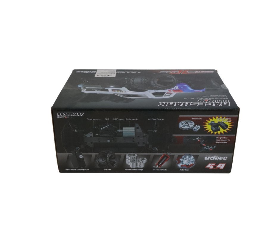 UDI R/C Monster Truck Brushed 1/16 Purple UD1611A, Ophalen of Verzenden, Nieuw, Overige schalen, Auto offroad