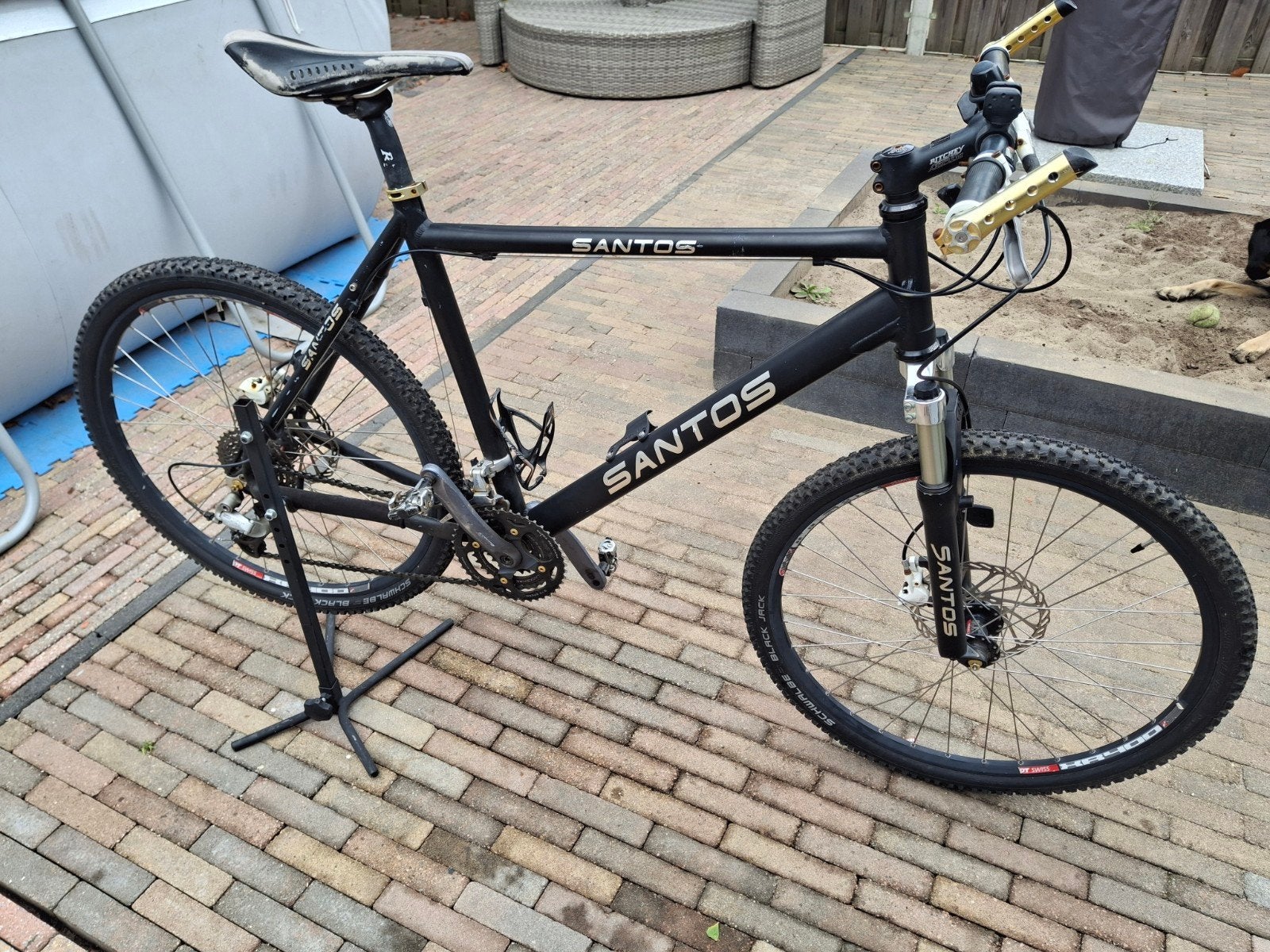 Santos mountainbike 26 inch wielen, Gebruikt, 26 inch, Meer dan 20 versnellingen, 53 tot 57 cm