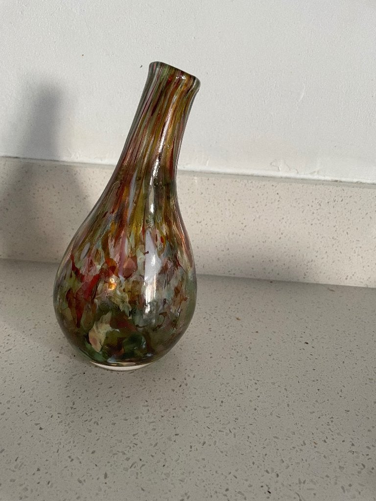 Fidrio vaas model Pisa, veelkleurig, Antiek en Kunst, Ophalen of Verzenden
