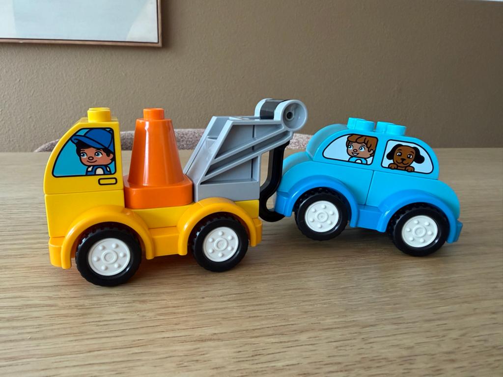 Lego Duplo 10833 Mijn eerste sleepwagen, Ophalen of Verzenden, Zo goed als nieuw