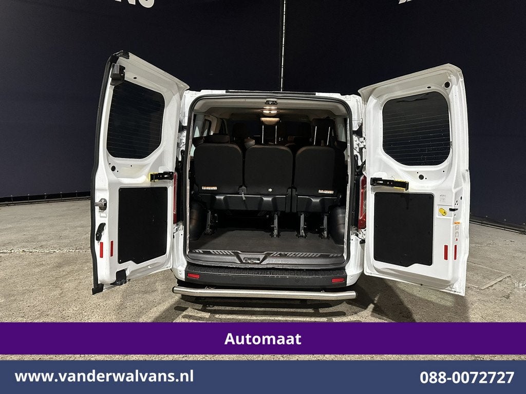Ford Transit Custom 1.0 EcoBoost Hybride Automaat L1H1 9 Per, Auto's, 53 km, Gebruikt, Euro 6, Overige carrosserieën