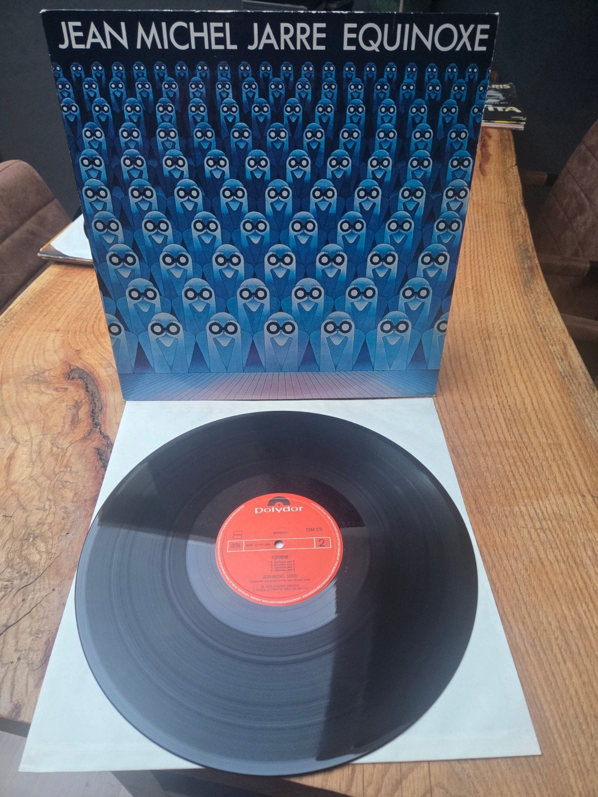 Jean Michel Jarre - Equinoxe LP (Polydor), Cd's en Dvd's, LP, Gebruikt, Originele persing, Ophalen of Verzenden