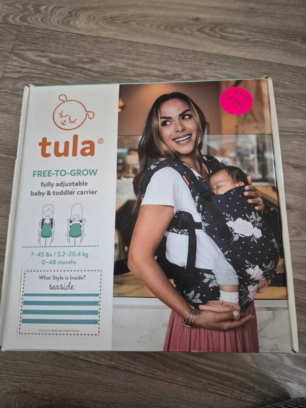 draagzak Tula, Kinderen en Baby's, Buik of Rug, Zo goed als nieuw, Draagzak, Ophalen