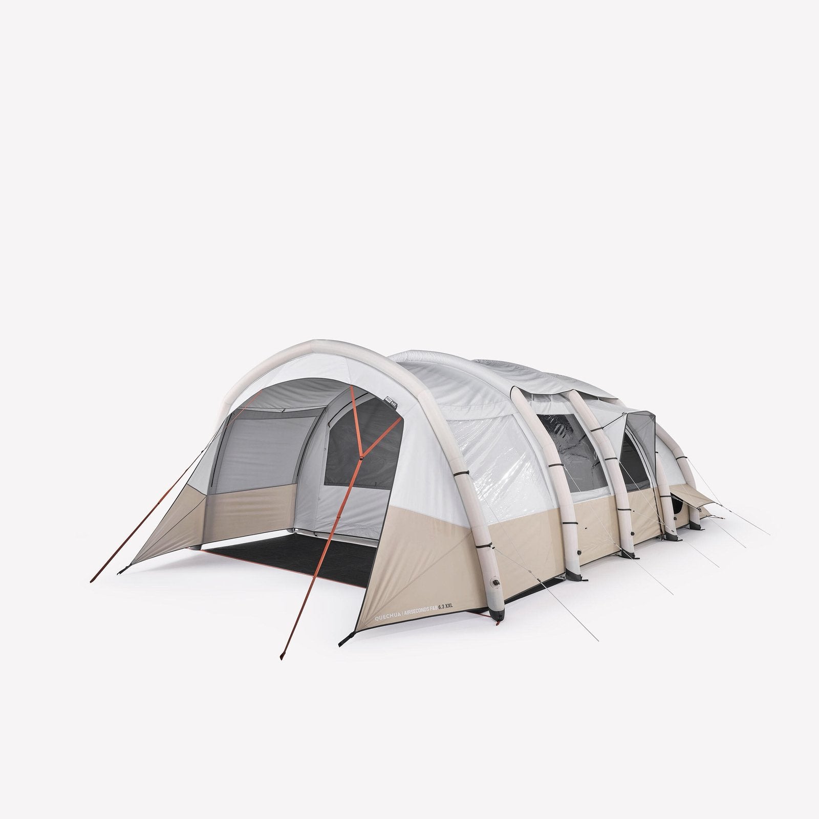 Decathlon Quechua Opblaasbare tent 6 personen Air Seconds, Caravans en Kamperen, Tenten, Ophalen, Zo goed als nieuw, Tot en met 6