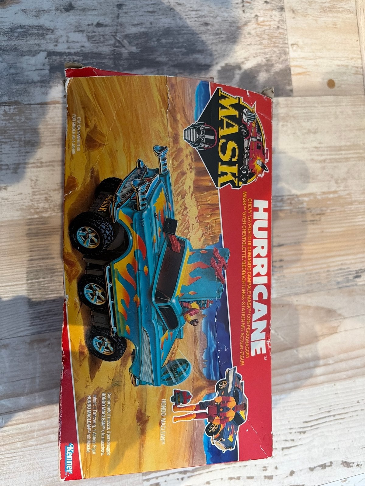 Kenner M.A.S.K. Hurricane met figuur (zonder masker), Kinderen en Baby's, Ophalen of Verzenden, Gebruikt