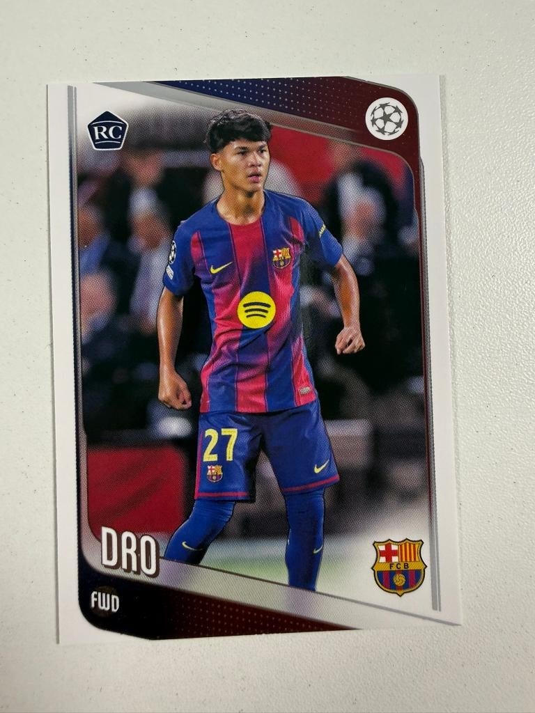 111 Dro RC Topps Club Competitions 2025-26, Ophalen of Verzenden, Nieuw, Buitenlandse clubs, Poster, Plaatje of Sticker