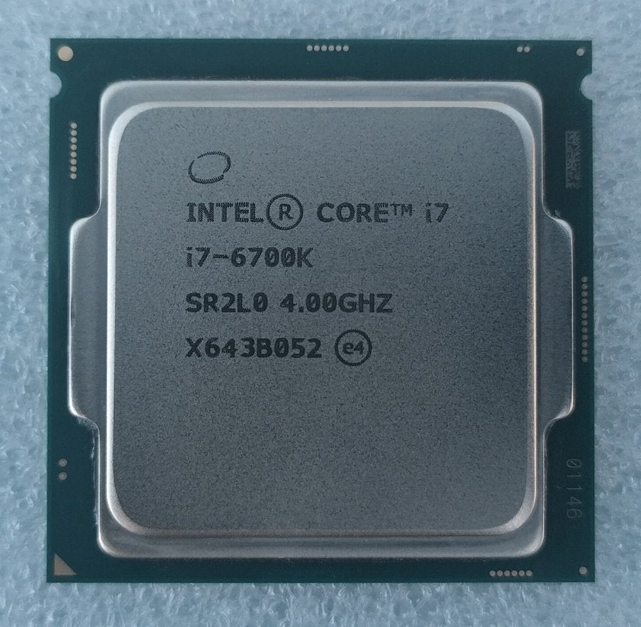 Intel Core i7-6700K Quad-Core @4,00GHz LGA1151 +CoolerMaster, Computers en Software, Processors, LGA 1151, Gebruikt, 4-core, Ophalen of Verzenden