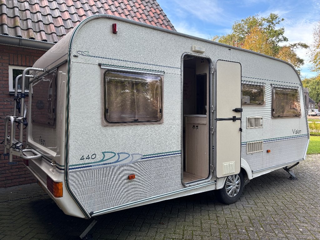 Gepimpte Hylander Vision met stapelbed, Caravans en Kamperen, Overige merken, 750 - 1000 kg, Particulier, 5 tot 6 meter
