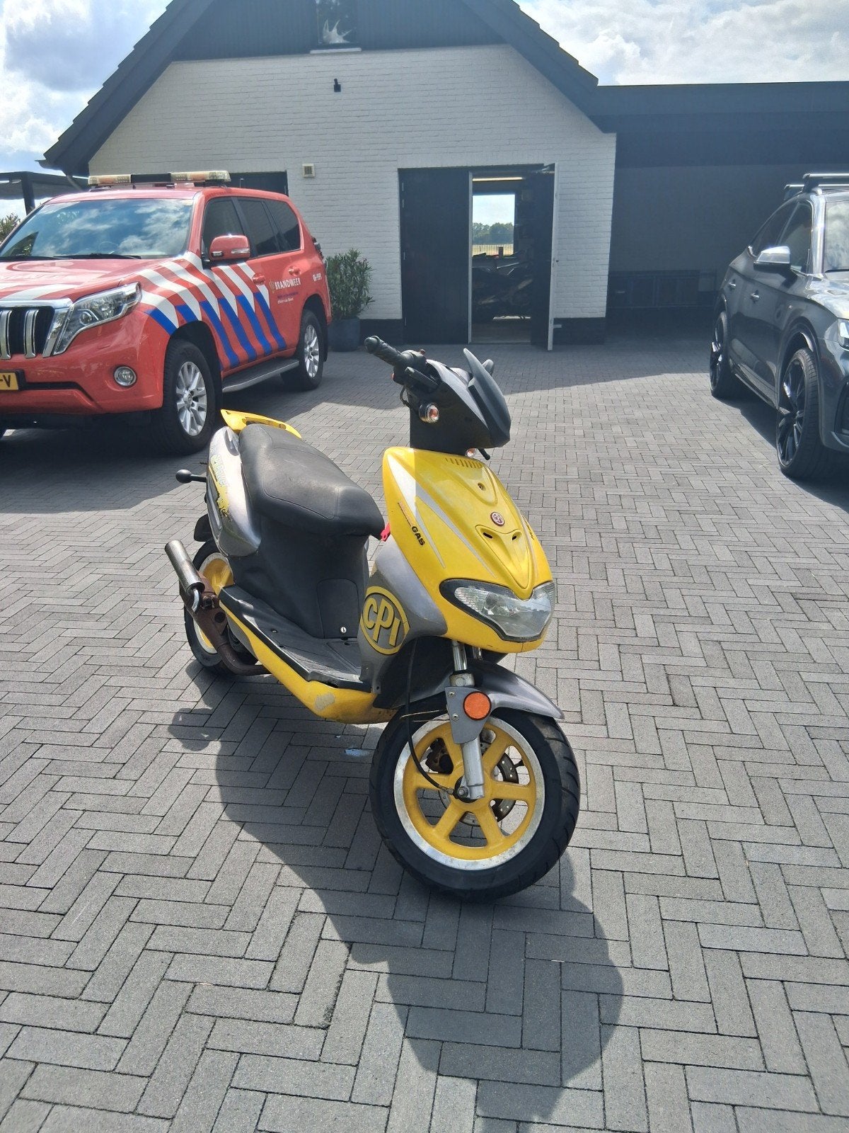 cpi hussar opknapper, Fietsen en Brommers, Scooters | Kymco, Ophalen, Gebruikt, Benzine, Overige modellen