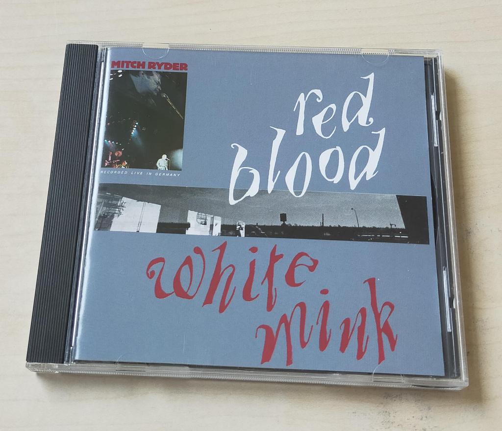 Mitch Ryder - Red Blood & White Mink CD 1988, Ophalen of Verzenden, Zo goed als nieuw, Poprock