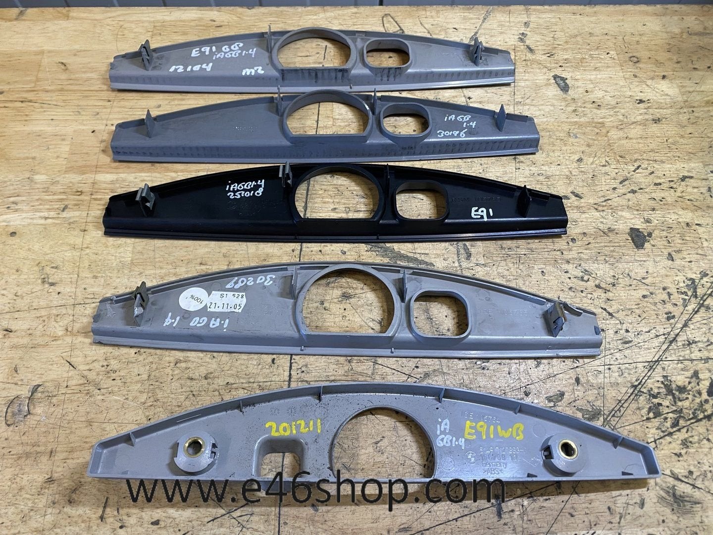 ACHTERKLEP PLASTIC PLAAT BMW 3 SERIE E91, Auto-onderdelen, Gebruikt, -, -, Ophalen of Verzenden