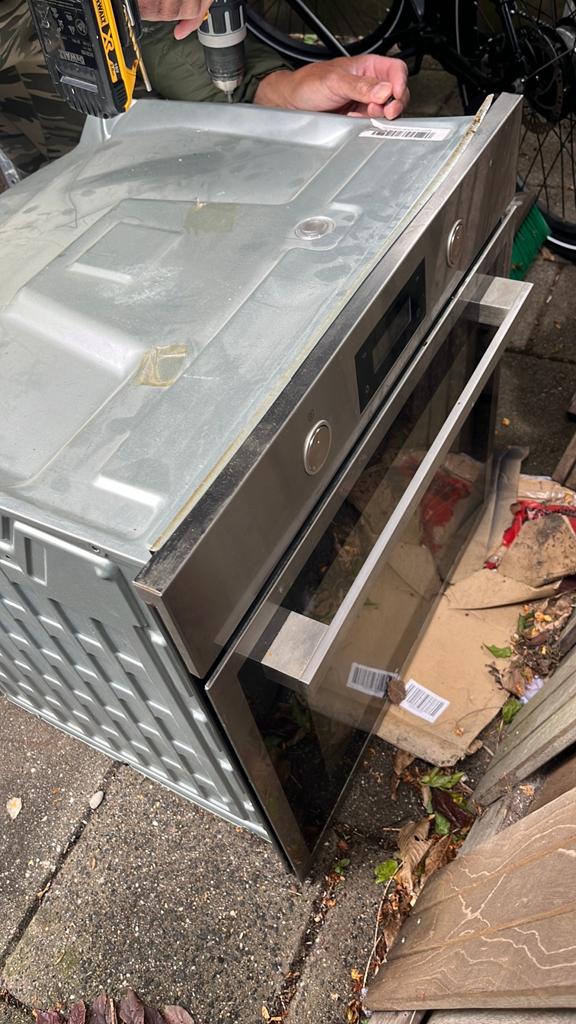 Gratis ophalen ikea inbouw oven ZONDER printplaat!, Witgoed en Apparatuur, Ovens, Ophalen, Niet werkend, Inbouw