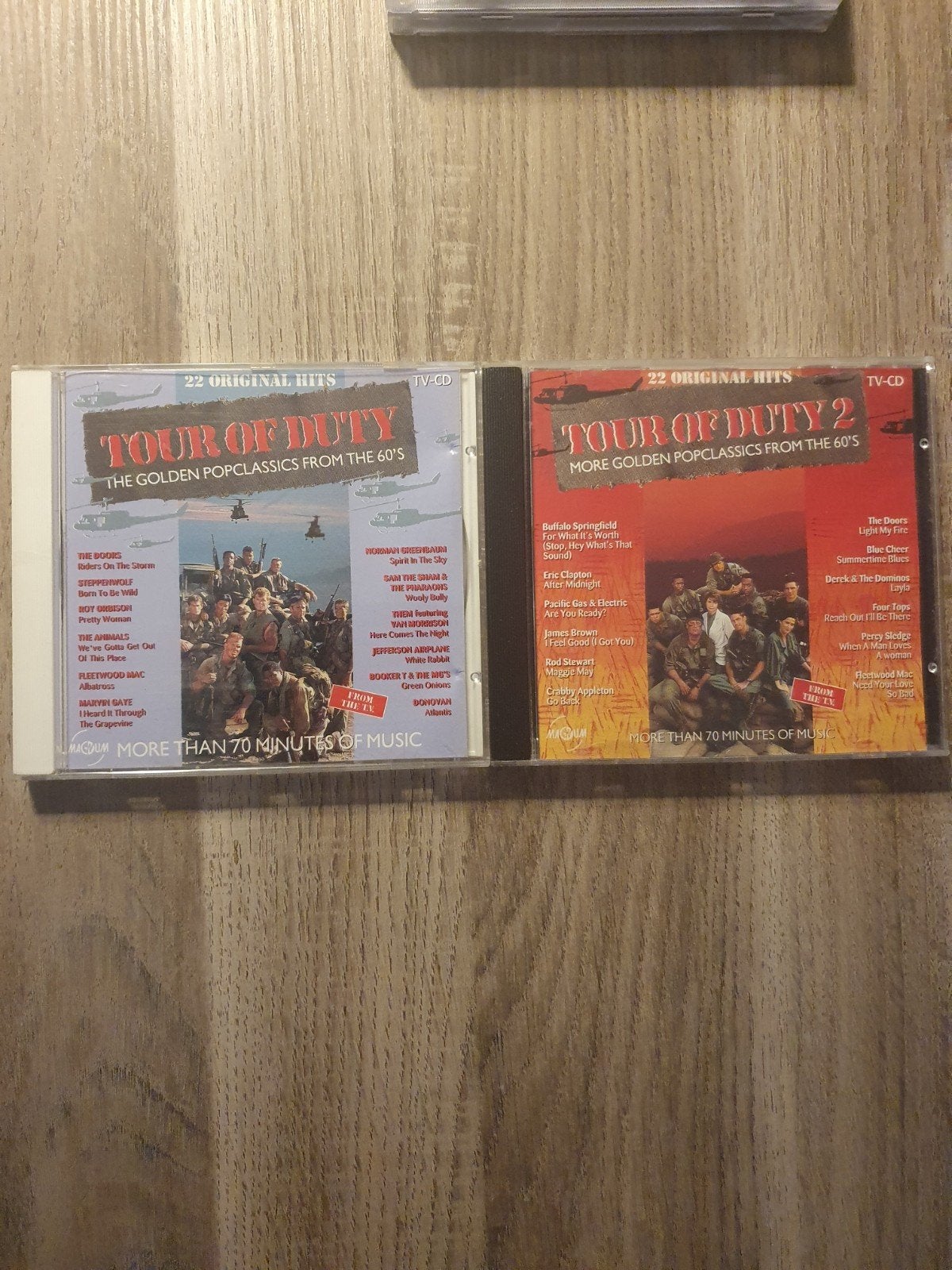2x cd tour of duty, Ophalen of Verzenden, Zo goed als nieuw