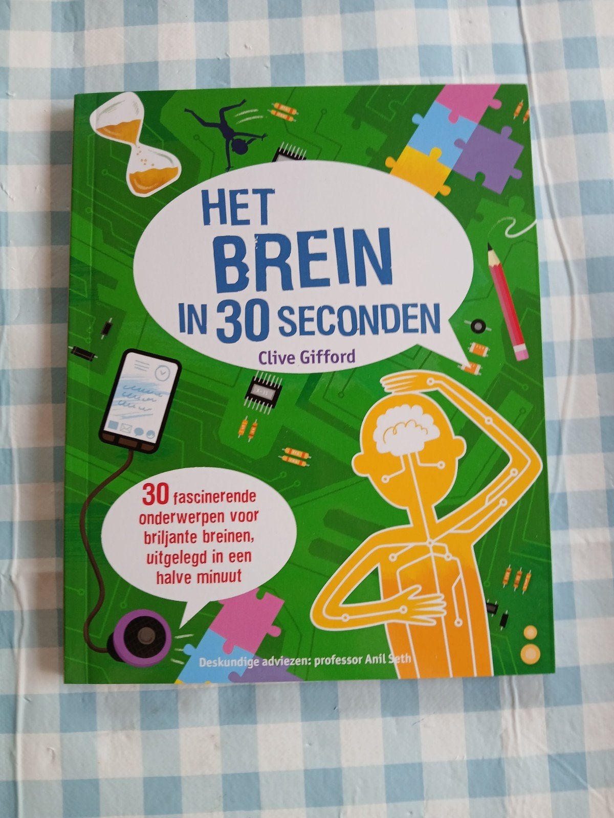 Het Brein in 30 Seconden - Clive Gifford, Ophalen of Verzenden, Zo goed als nieuw, Clive Gifford, Natuurwetenschap