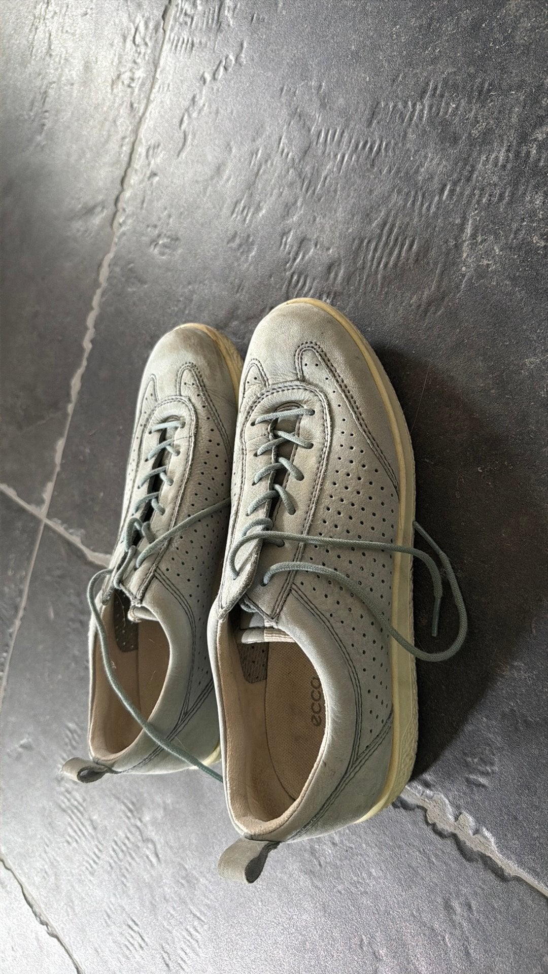 Ecco schoenen maat 41, Ophalen, Gedragen, Blauw, Sneakers of Gympen