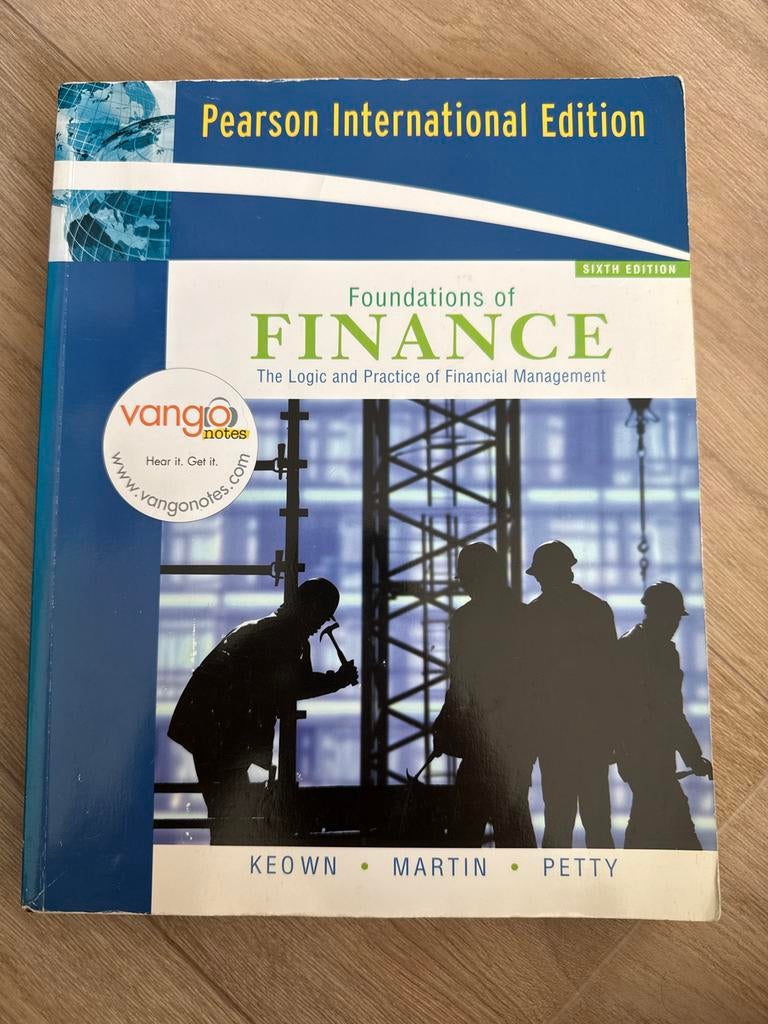 Foundations of Finance Pearson International Edition, Boeken, Ophalen of Verzenden, Gelezen, Economie en Marketing