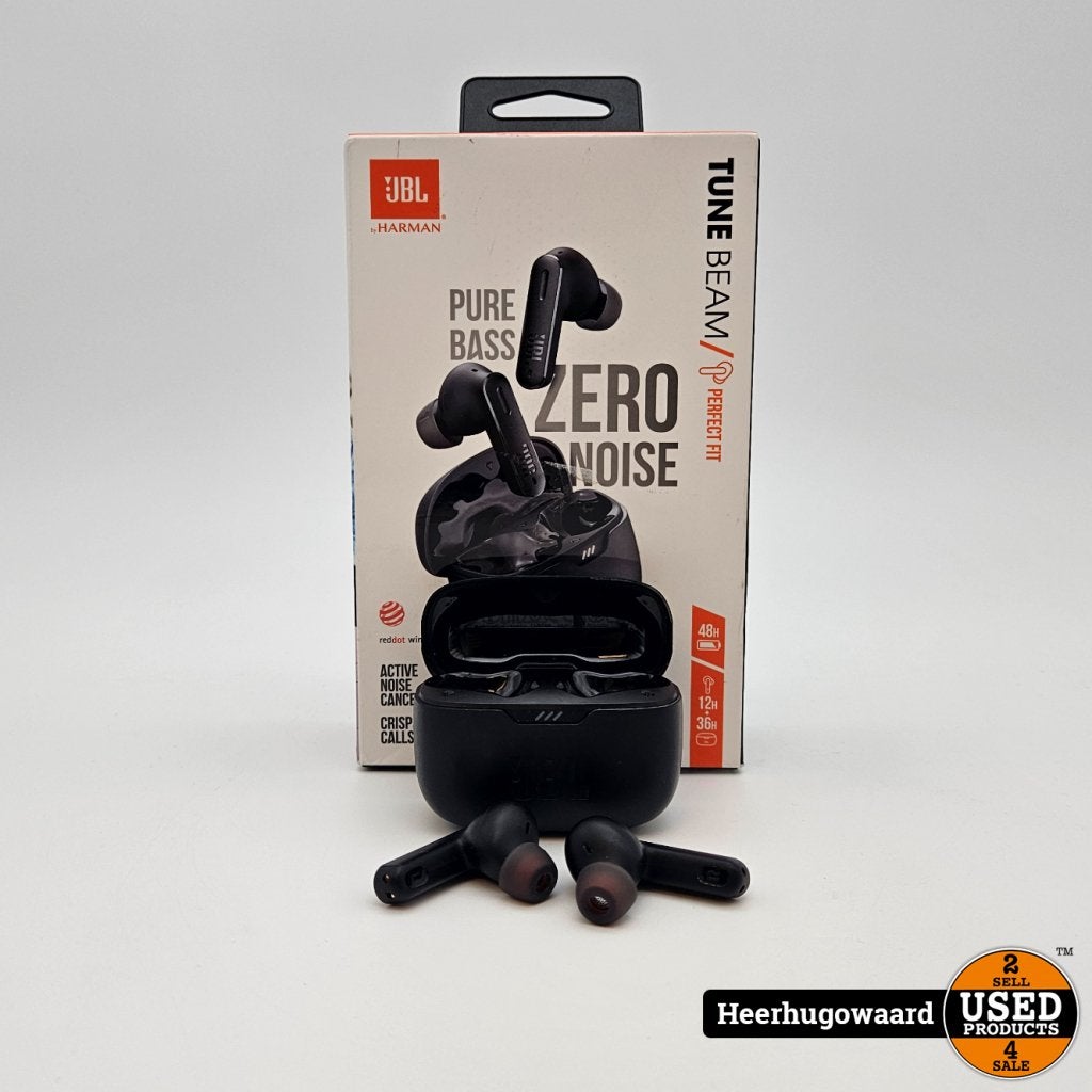 JBL Tune Beam Wireless Noise Cancelling in Zeer Nette Staat